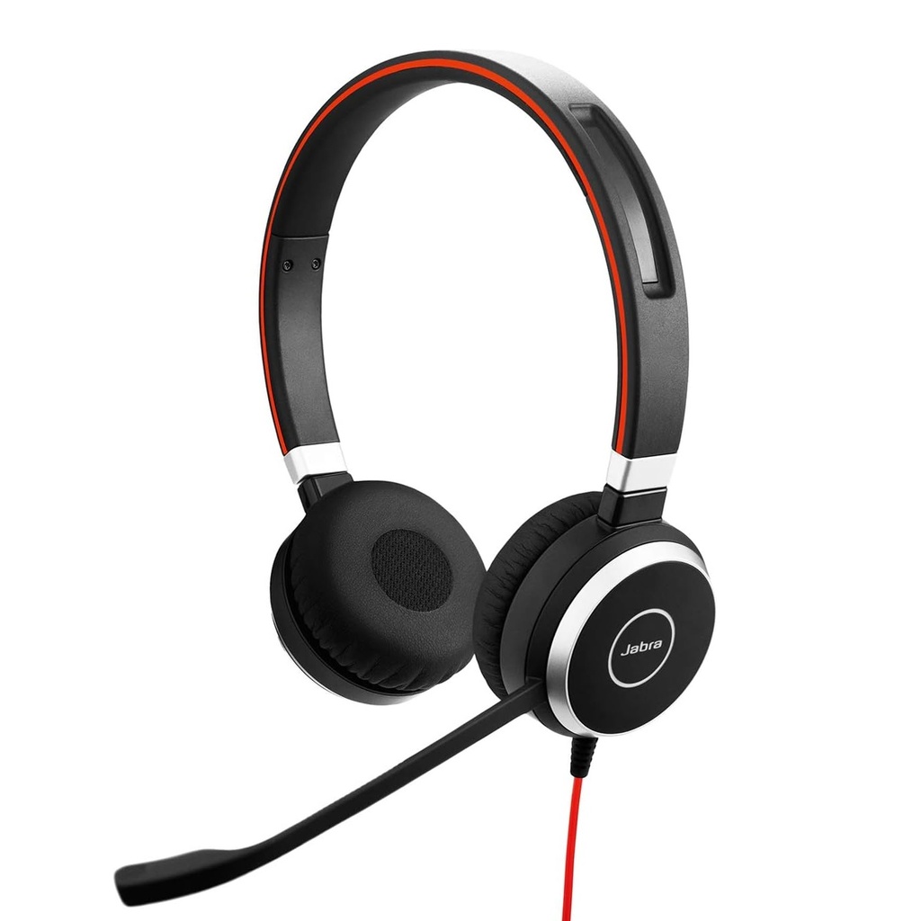 Casque Microphone JABRA Evolve 40 MS Stéréo USB