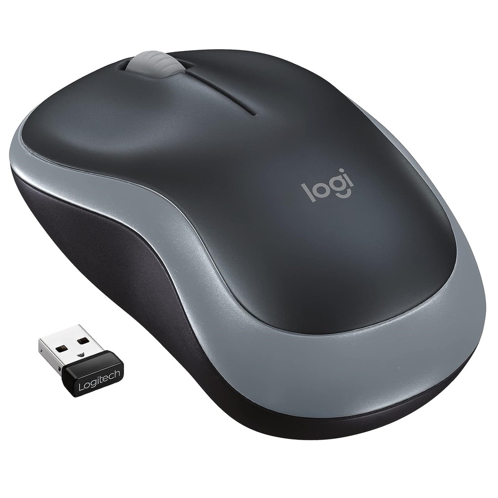 Souris sans fil LOGITECH M185 USB Grise