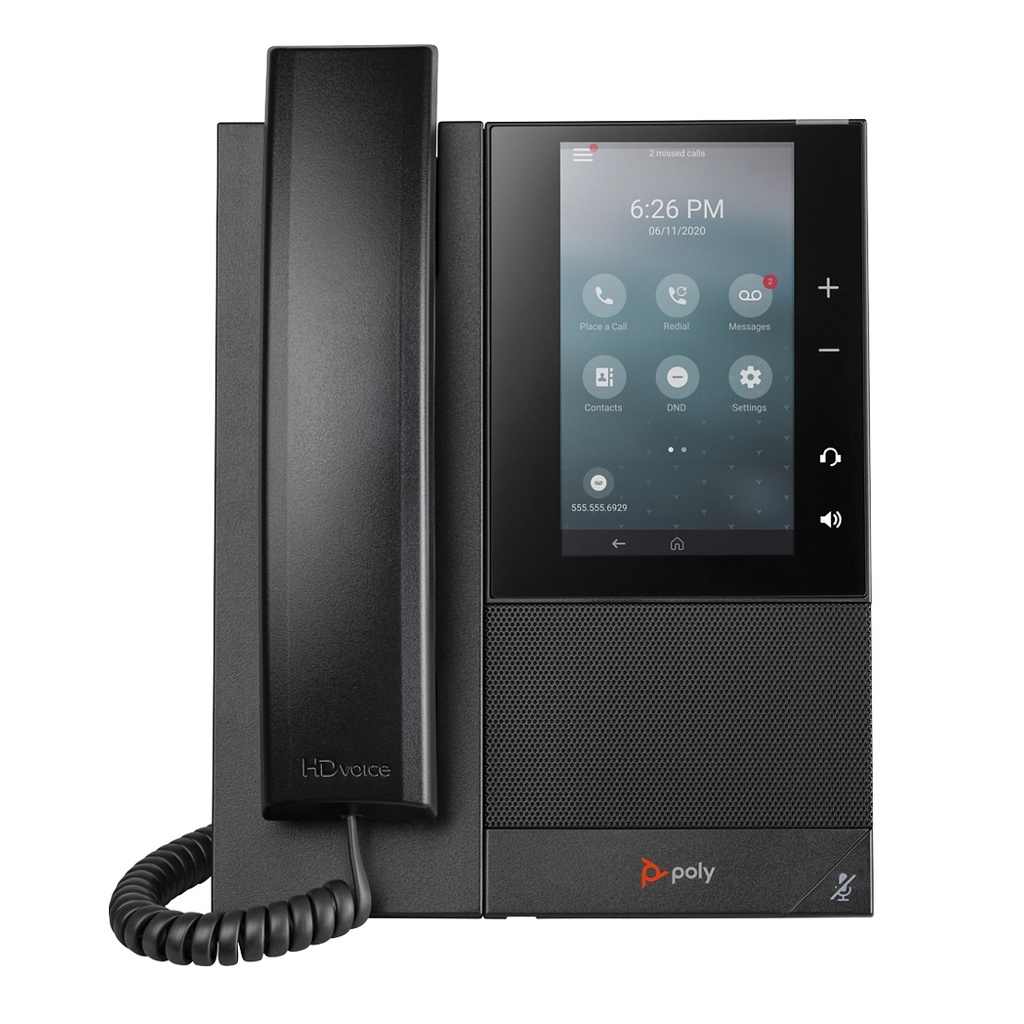 Téléphone VoIP POLY 2200-49720-019 CCX 500 Bluetooth Écran LCD 5"