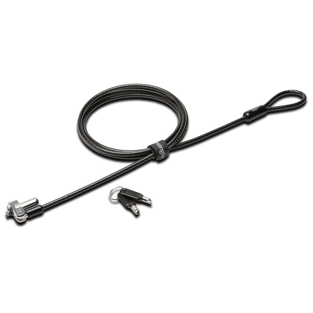 Câble De Sécurité KENSINGTON MicroSaver 0PU266 A Clé T-Bar Pour Laptop Noir