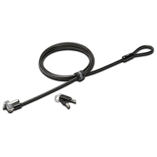 [K65194EU] Câble De Sécurité KENSINGTON MicroSaver 0PU266 A Clé T-Bar Pour Laptop Noir